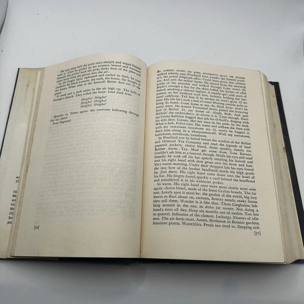 Ulysses James Joyce Vintage Modern Library  HCDJ 1961